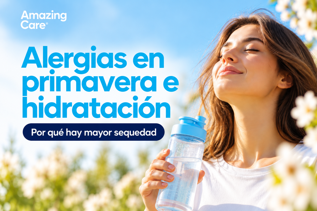 Alergias de primavera e hidratación: por qué te sientes más seco en septiembre