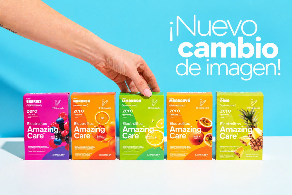 Cambio de imagen electrolitos Amazing – Amazing Care