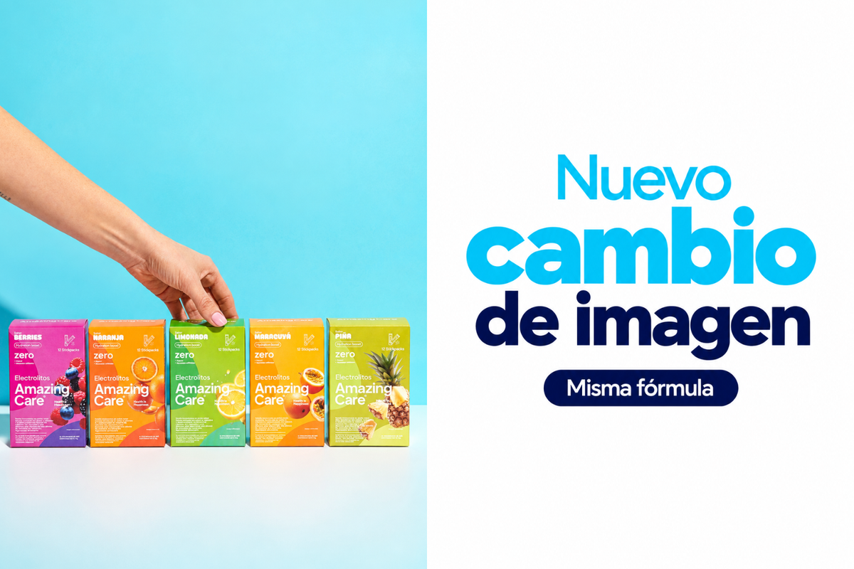 Cambio de imagen electrolitos Amazing – Amazing Care