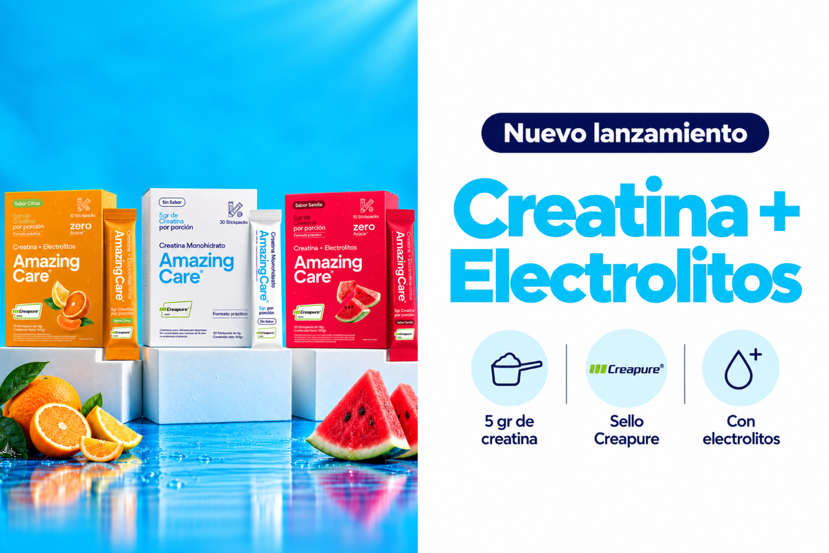 Lanzamiento Creatina: Innovación y calidad respaldada por la ciencia. – Amazing Care