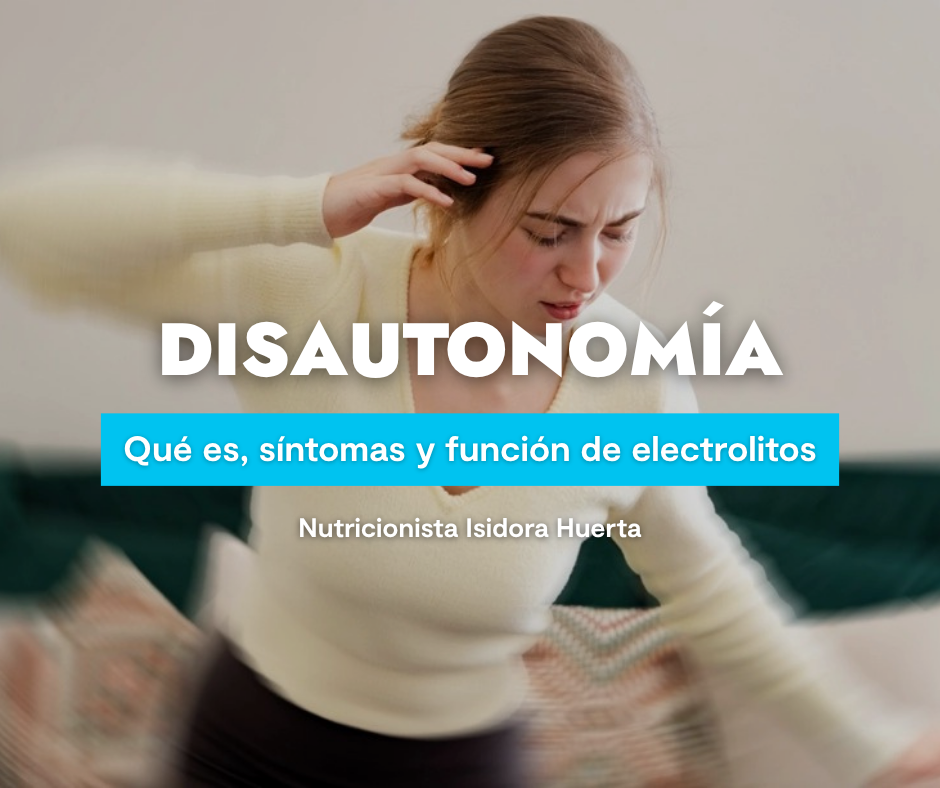 Electrolitos como apoyo a la hidratación en el manejo integral de la disautonomía