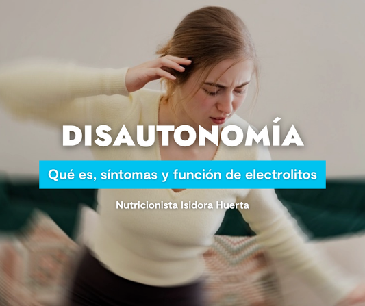 Electrolitos como apoyo a la hidratación en el manejo integral de la disautonomía