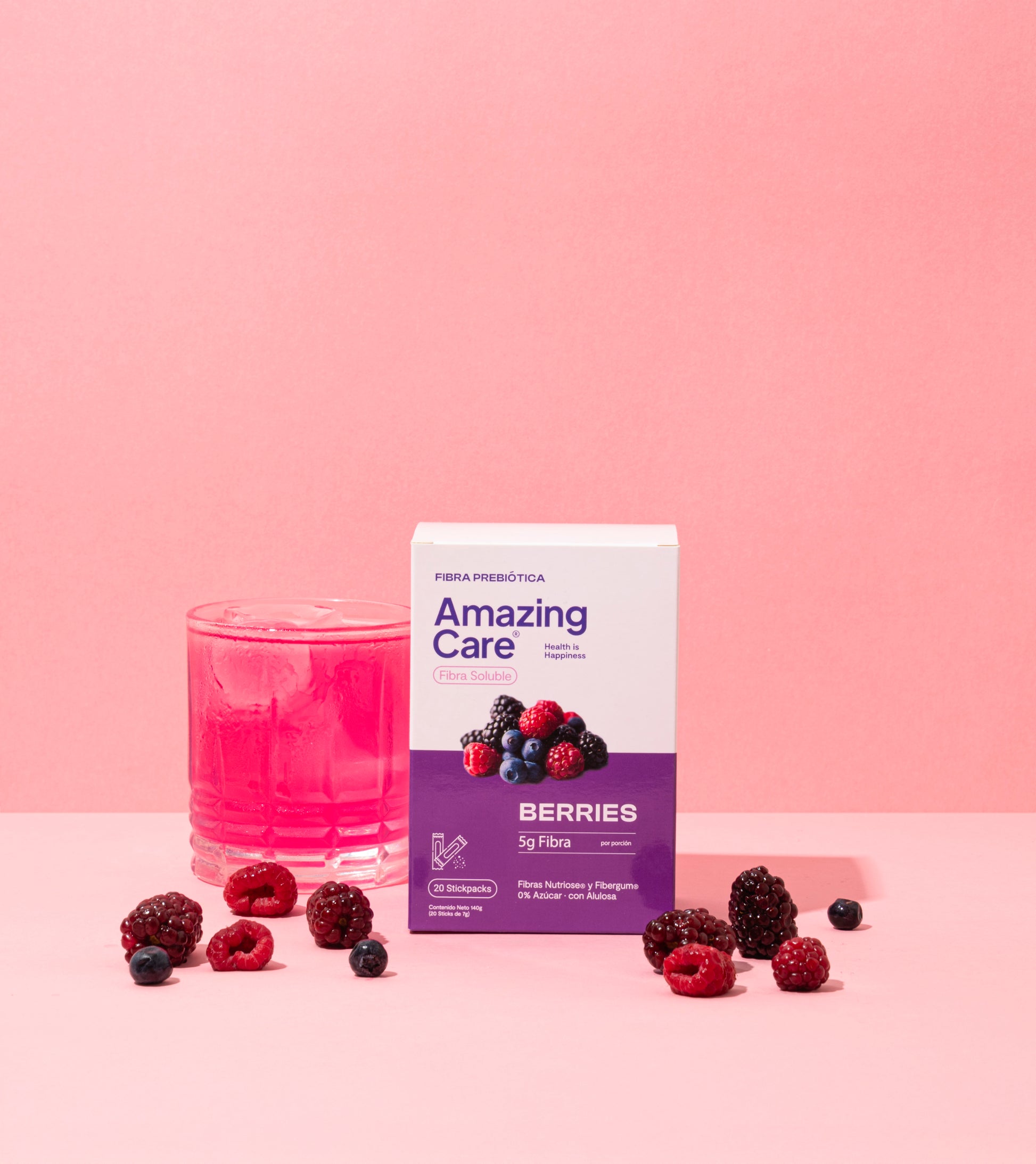 Pack Bienestar: Electrolitos Mix Sabores + Fibra Prebiótica - Amazing Care® | Electrolitos Hidratantes