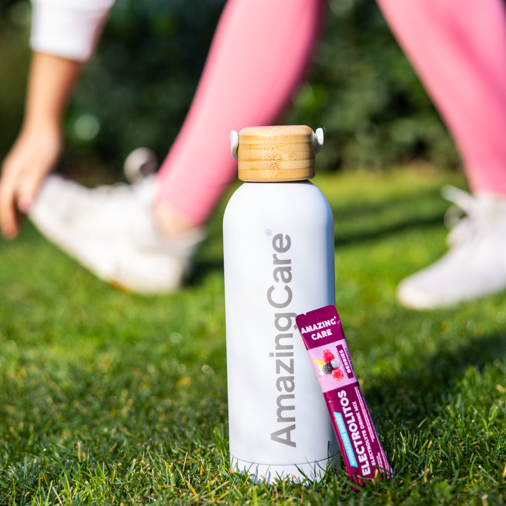 Botella Térmica Insulada 500ml - Amazing Care® | Electrolitos Hidratantes