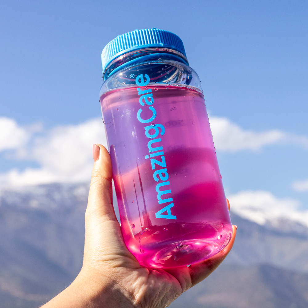 Botella 600ml Boca Ancha - Amazing Care® | Electrolitos Hidratantes