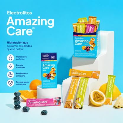 Electrolitos en Polvo Mix Sabores 5 Sticks