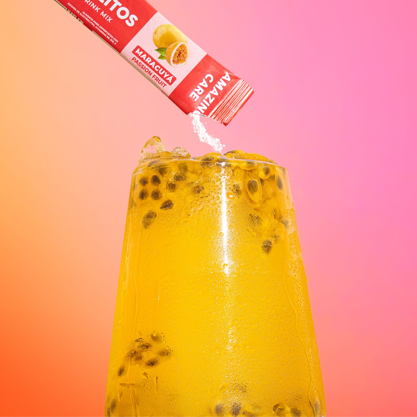 Pack 3x Electrolitos Sabor Maracuyá (36 sticks) - Amazing Care® | Electrolitos Hidratantes