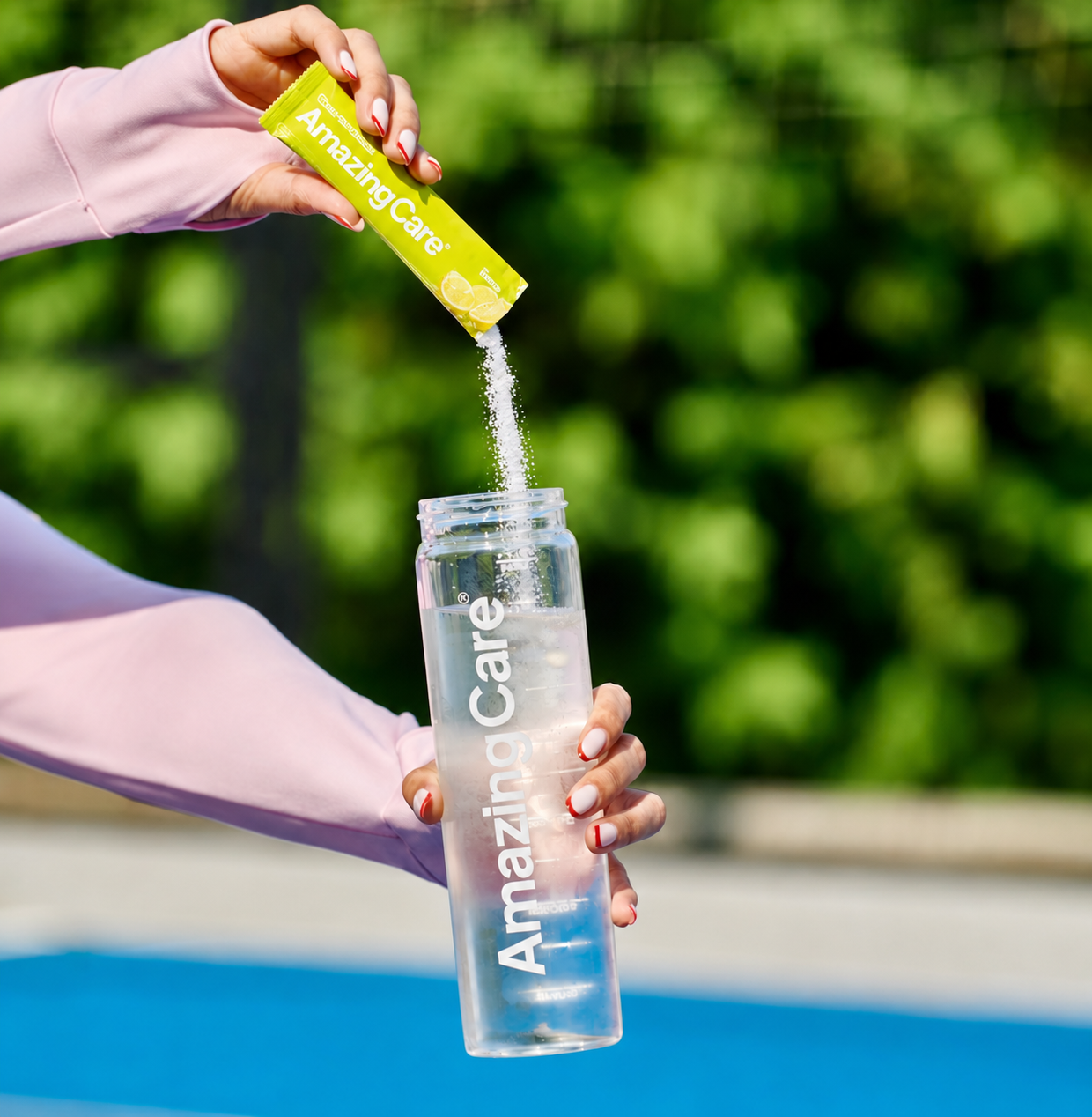 Electrolitos en Polvo Sabor Limonada 30 Sticks - Amazing Care® | Electrolitos Hidratantes